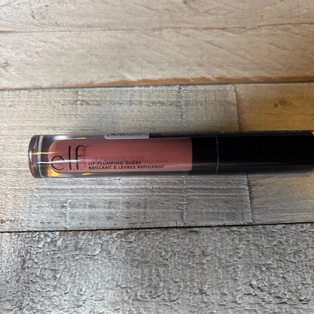 ELF Lip Plumping Gloss #82454 Mocha Twist, 0.09 Oz New Sealed